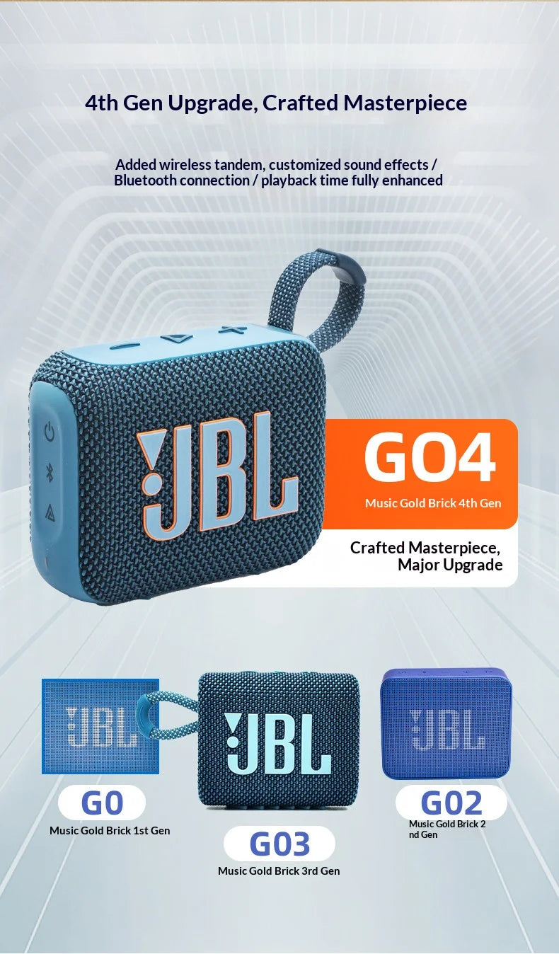 Parlante Bluetooth JBL Go 4 Portátil Impermeable