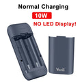 Caja Cargadora Power Bank 18650/21700, Carga Rápida QC3.0 18W
