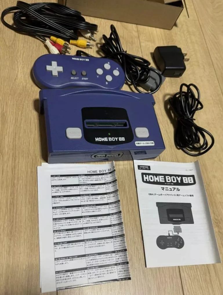 Consola de TV Home Boy 88 GBA HBA-06 naranja Gameboy Advance Compatible con clon de TV consola doméstica para juegos y entretenimiento