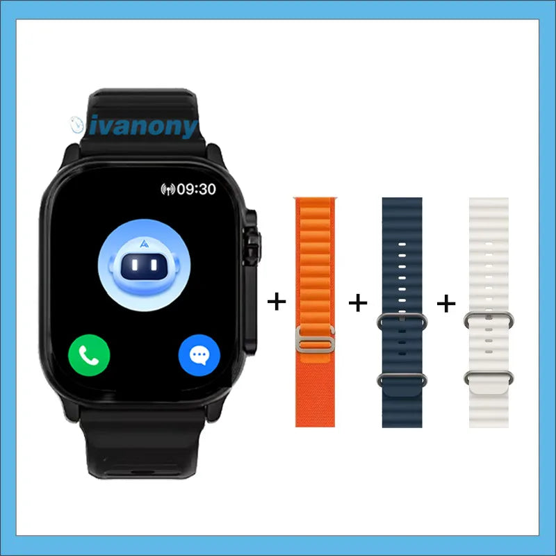 Reloj Inteligente HK11 Ultra 3 con AMOLED, Auriculares TWS y Robots IA