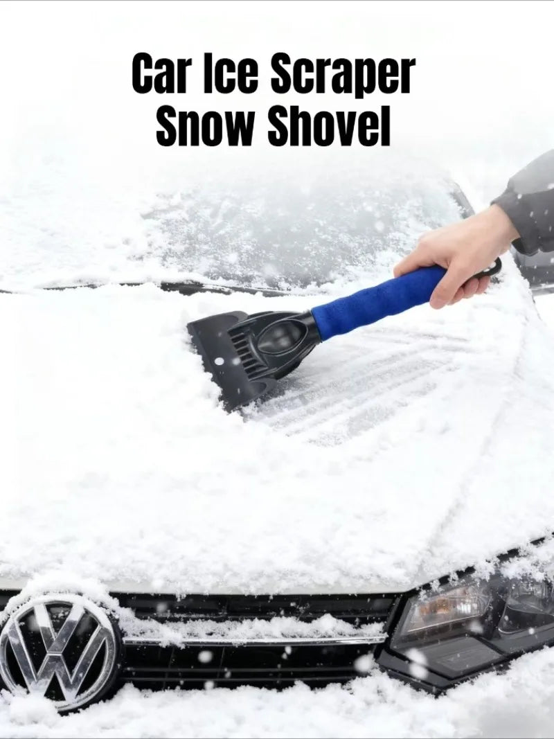Rascador de hielo para coche, pala para nieve, parabrisas, descongelación automática, herramienta de limpieza para quitar la nieve en invierno, accesorios para coche, pala para quitar la nieve