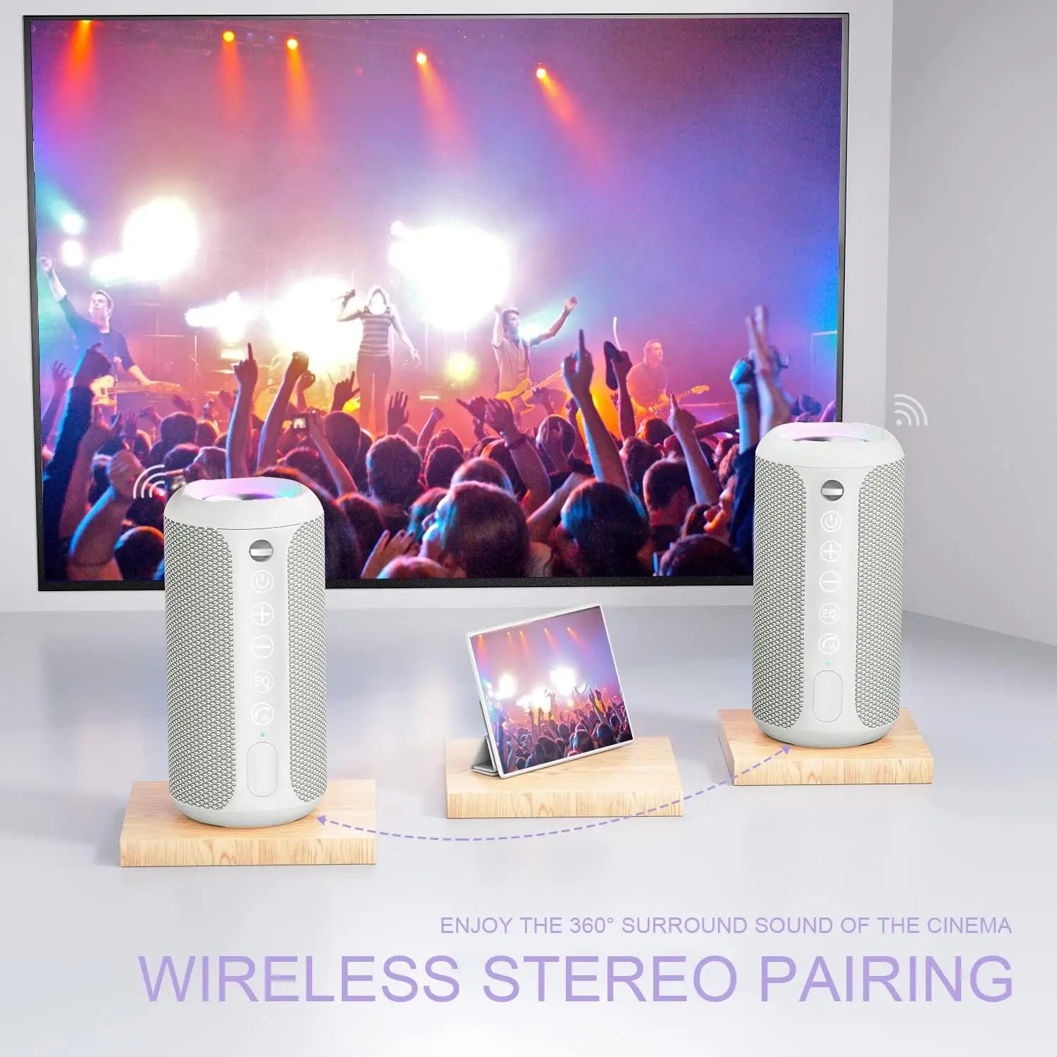 Ortizan X10 Altavoz Bluetooth Portátil IPX7 30H