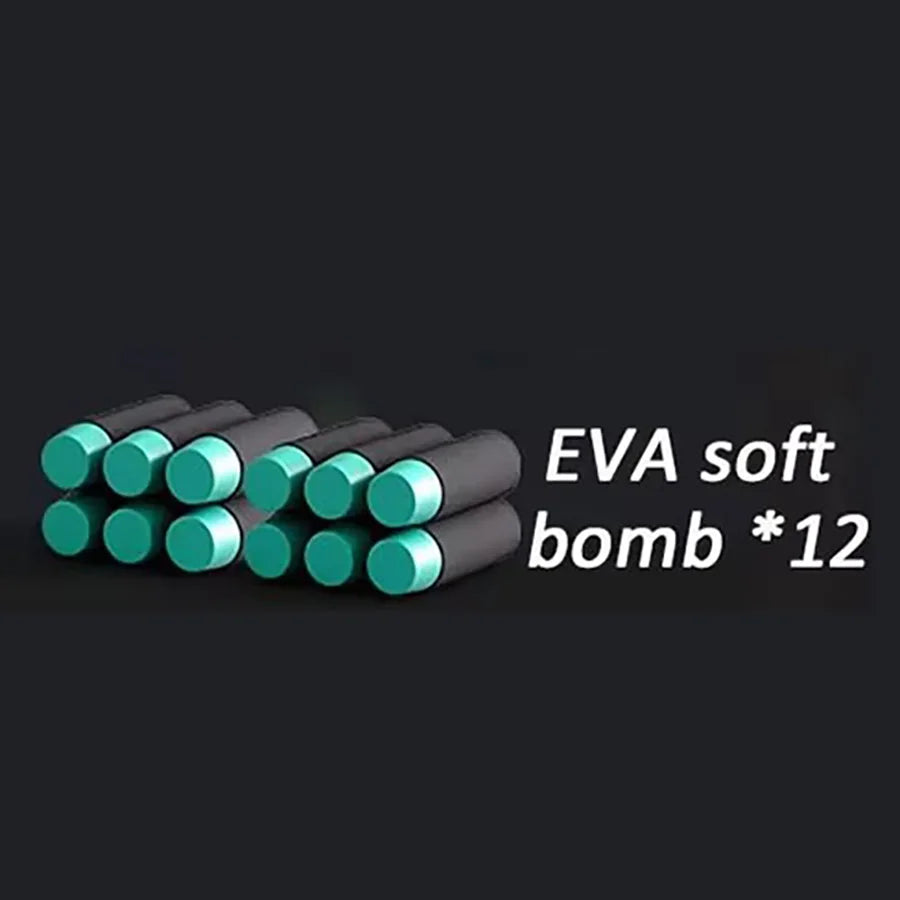 Revólver de Juguete con Balas de Espuma EVA - Pistola para Niños