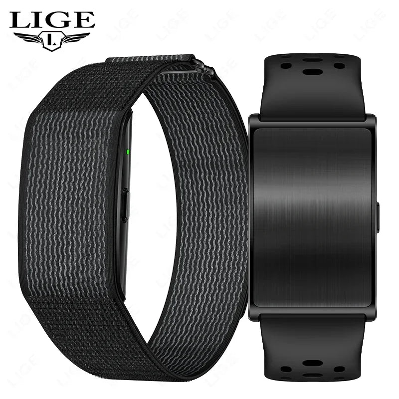 Pulsera inteligente LIGE sin pantalla con GPS y monitor de salud