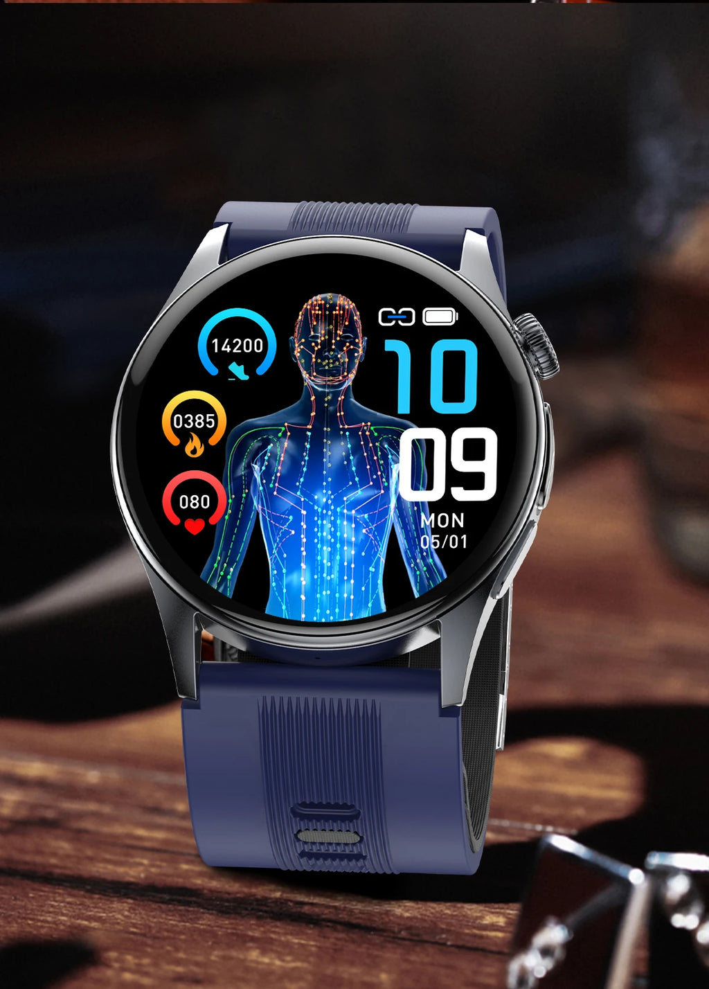 Reloj Inteligente Bomba de Aire Presión Arterial
