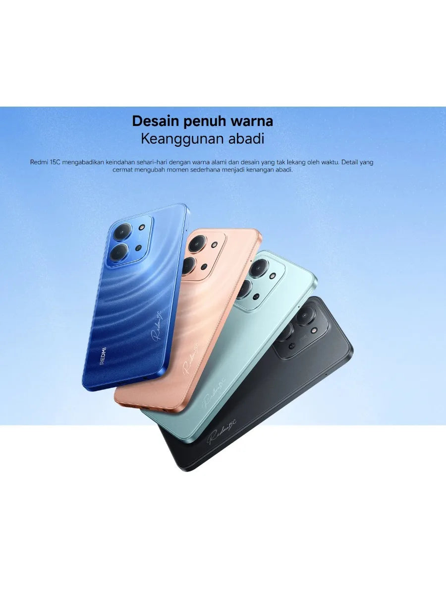 Redmi 15C 5G 8+256GB | Pantalla 6.88" | Batería 6000mAh