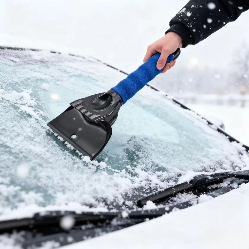 Rascador de hielo para coche, pala para nieve, parabrisas, descongelación automática, herramienta de limpieza para quitar la nieve en invierno, accesorios para coche, pala para quitar la nieve