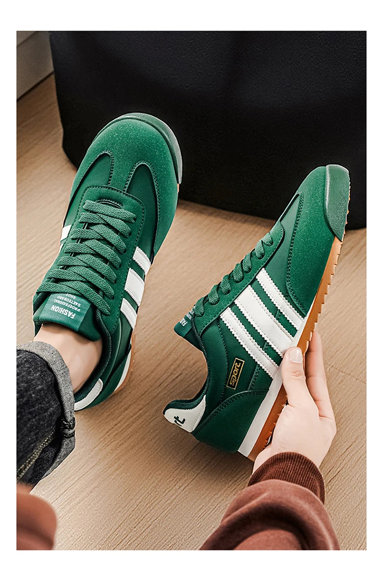 Zapatos Ligeros Estilo Forrest Gump para Hombre, Zapatillas Antideslizantes con Superficie Suave, Zapatos Casuales Retro Versátiles