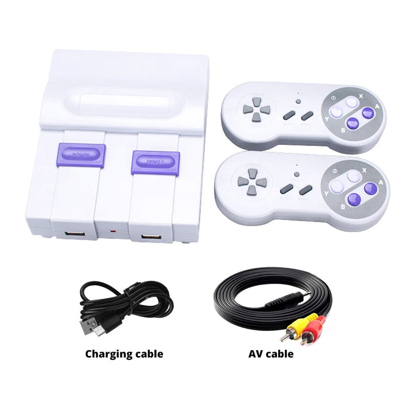 Consola de juegos portátil USB de vídeo de TV inalámbrica de 2,4G, Mini estación de juegos electrónica para regalo, más de 600 juegos nostálgicos Retro clásicos
