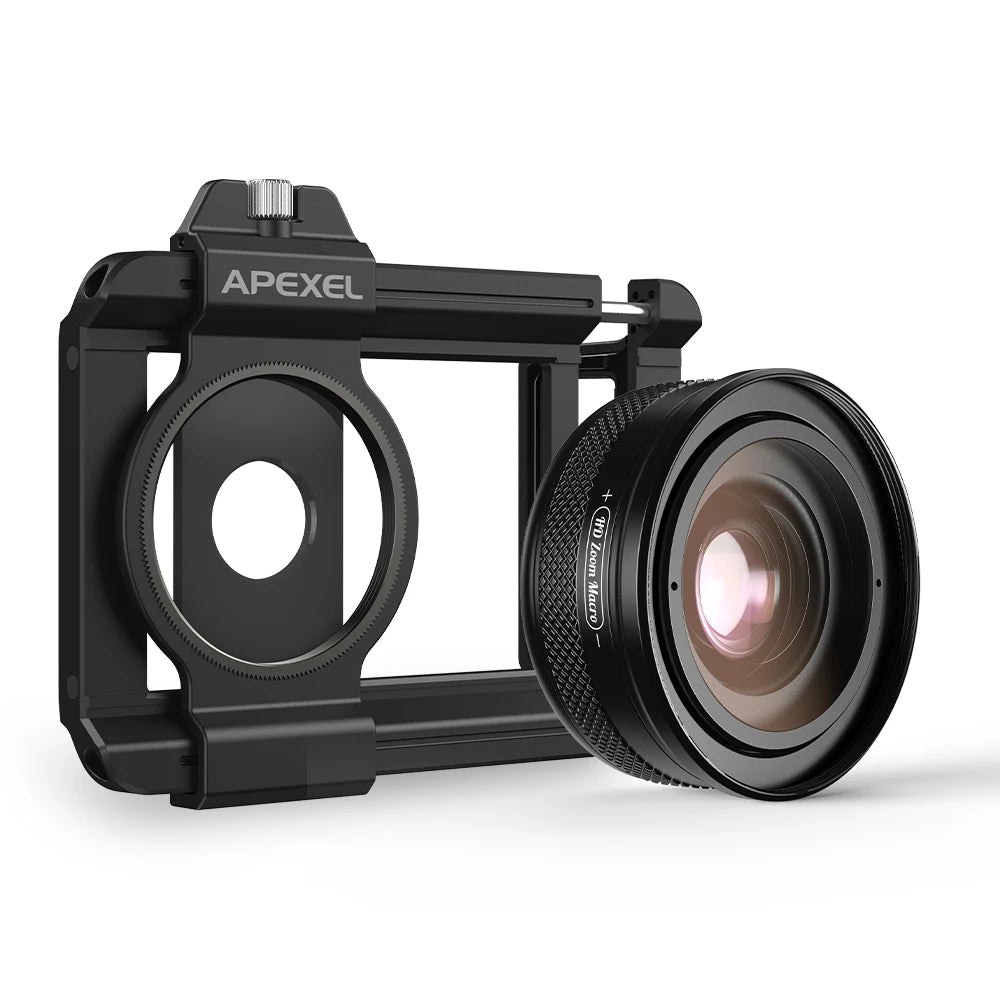 Lente Macro con Zoom HD 10-20X para iPhone y Android