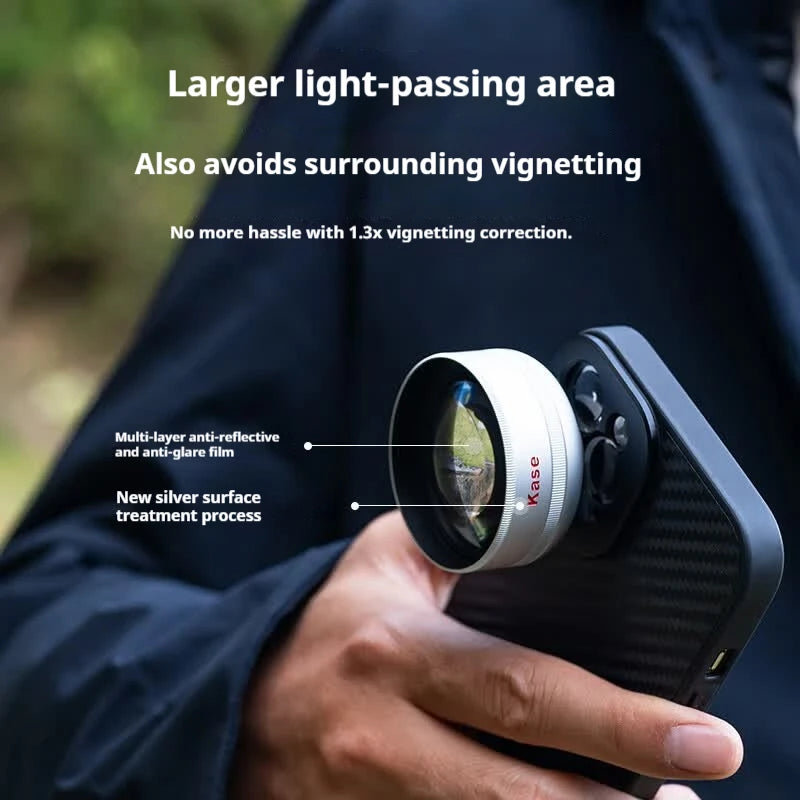 Filtro CPL Kase con Clip para Smartphone y Lente Macro Pro