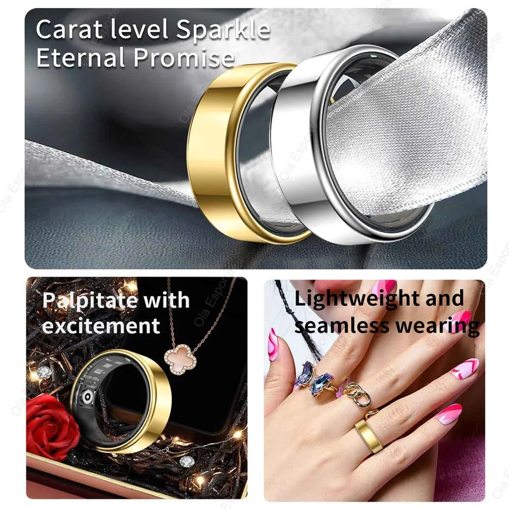 Anillo Inteligente Monitor de Salud Multideporte