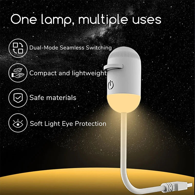 Mini proyector de estrellas galaxia con luz nocturna 2 en 1 y rotación 360°