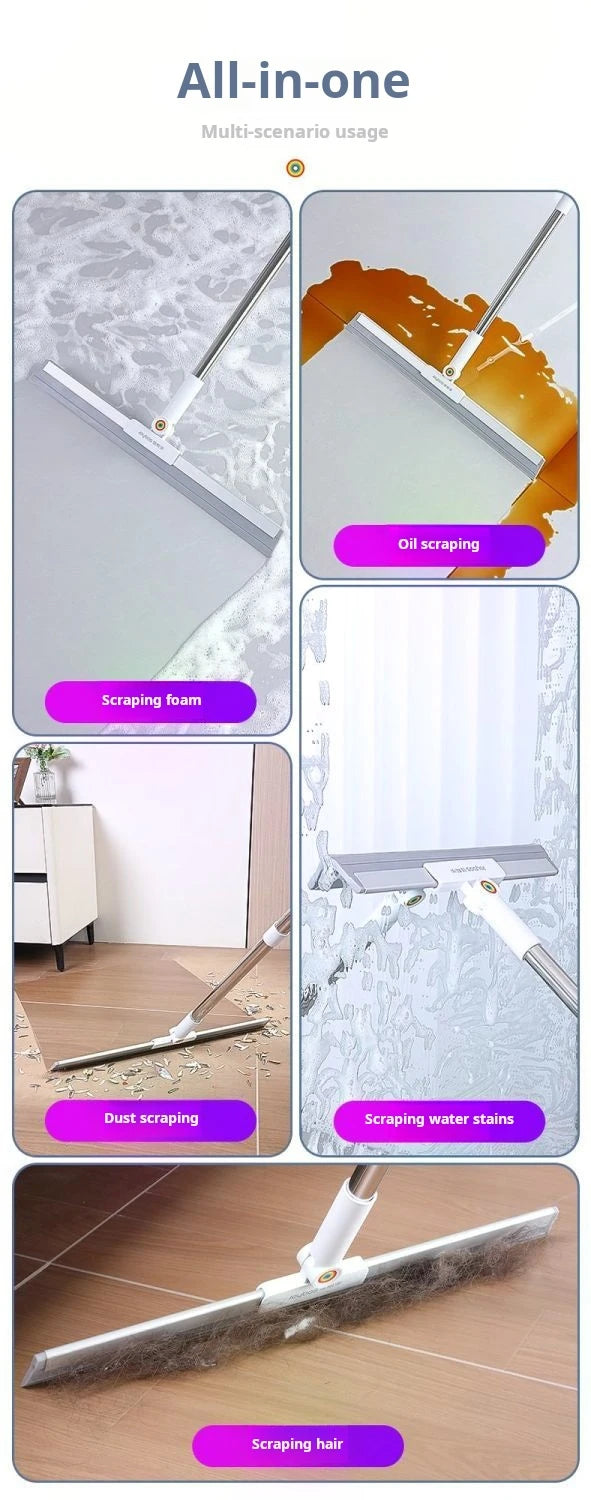 Fregona mágica de silicona Joybos 360°, para pisos y hogar