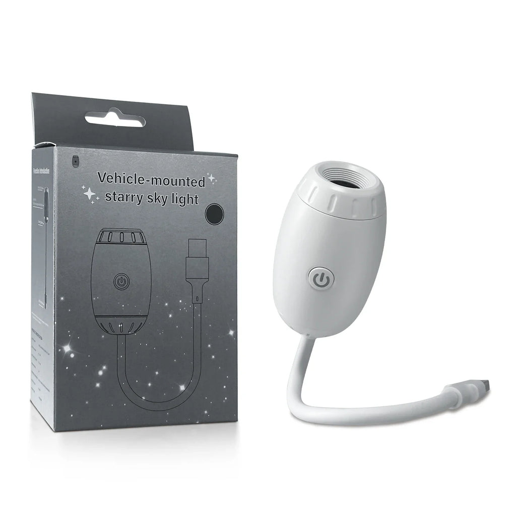 Nueva Luz Ambiental USB para Auto, Enfoque Ajustable, Atmósfera Romántica, Proyección de Múltiples Escenas, Gran Alcance, Decoración Interior