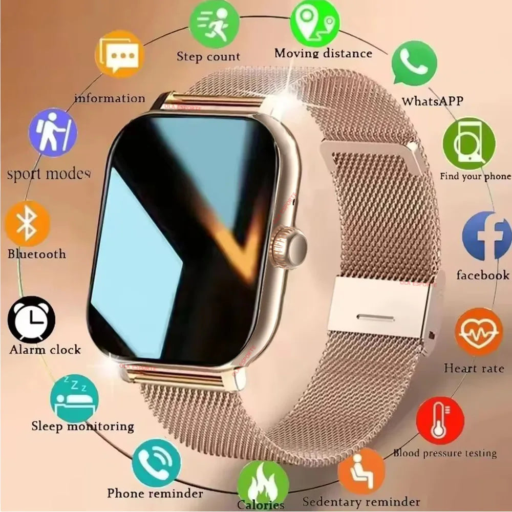 Reloj Inteligente Oxígeno y Presión Arterial Ma27