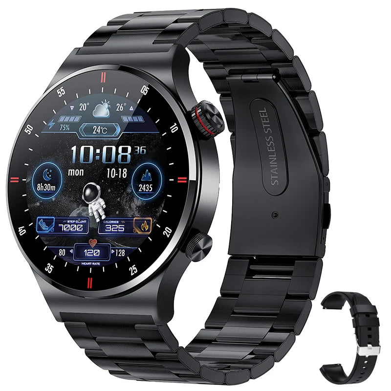 Reloj Inteligente Deportivo con Pantalla Táctil y Llamadas Bluetooth