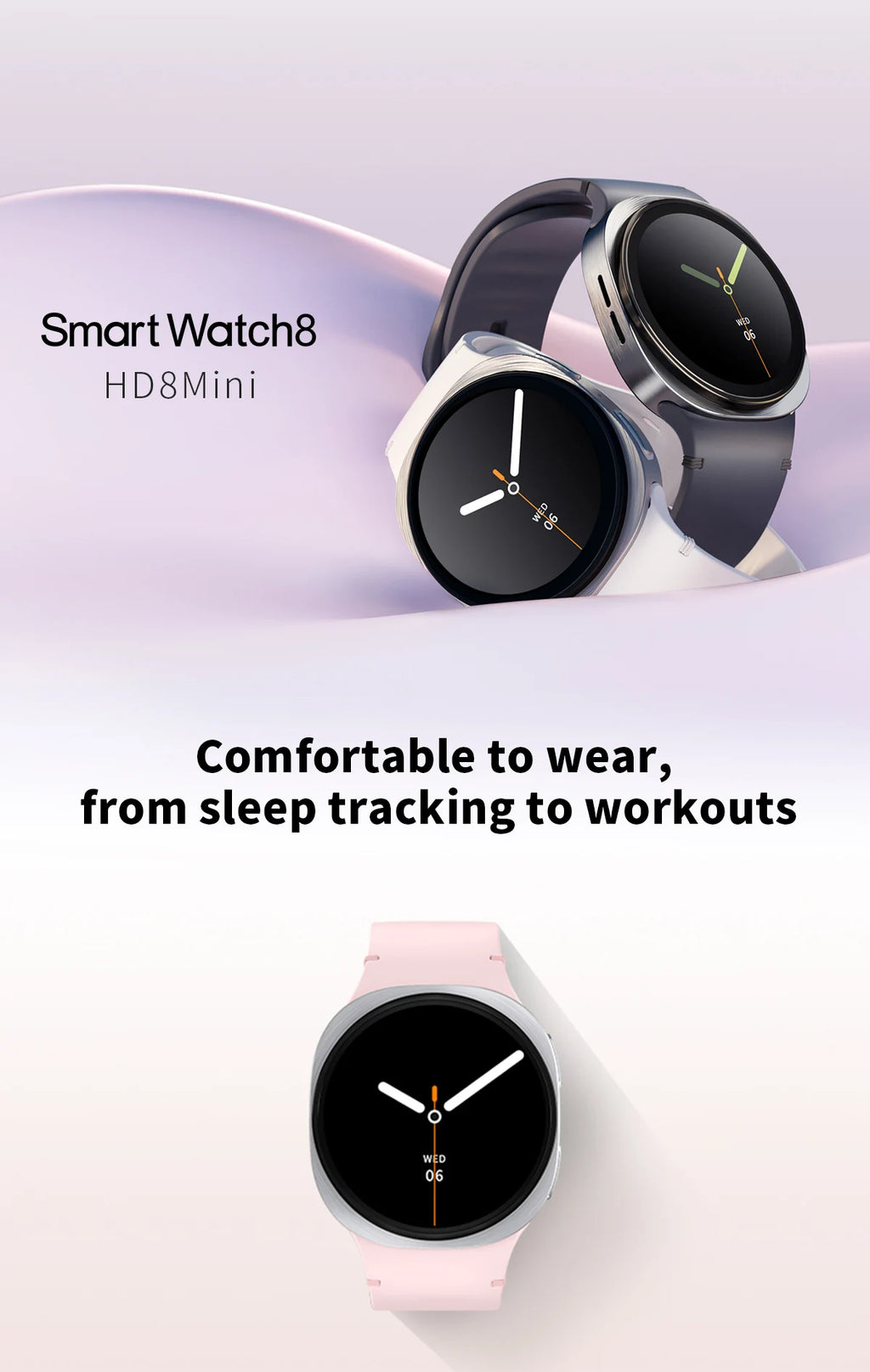 Reloj Inteligente 8 Mini Asistente de Voz IA
