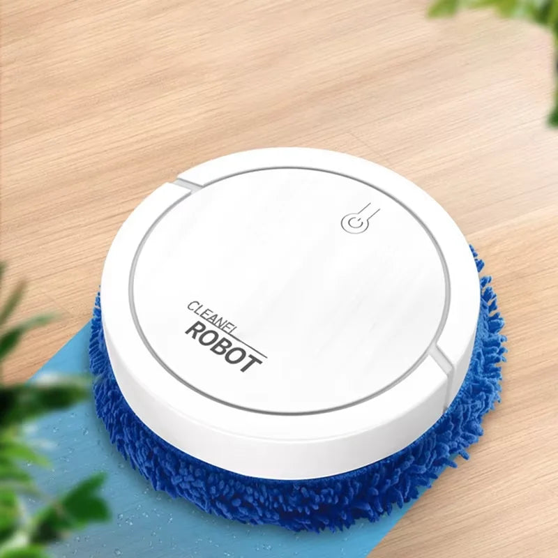 Robot Aspirador Automático 3 en 1, Barrido Húmedo y Seco, Inalámbrico para Hogar