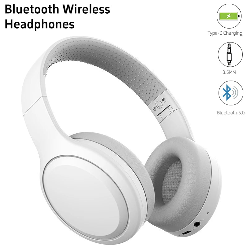 Auriculares Bluetooth Over-Ear HiFi Gaming Regalo