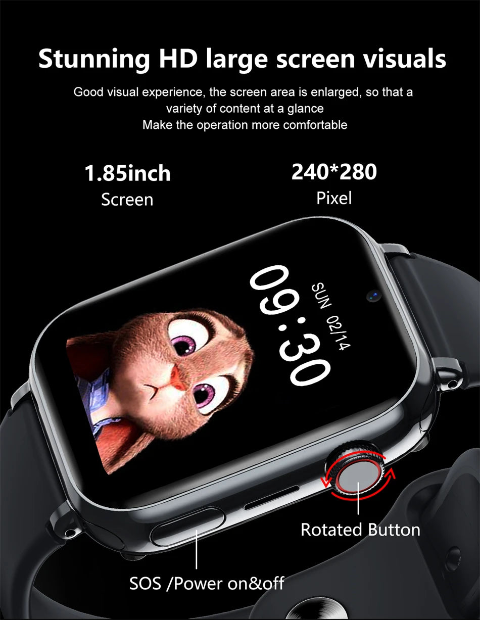 Reloj Inteligente Niños GPS 5G SOS Cámara