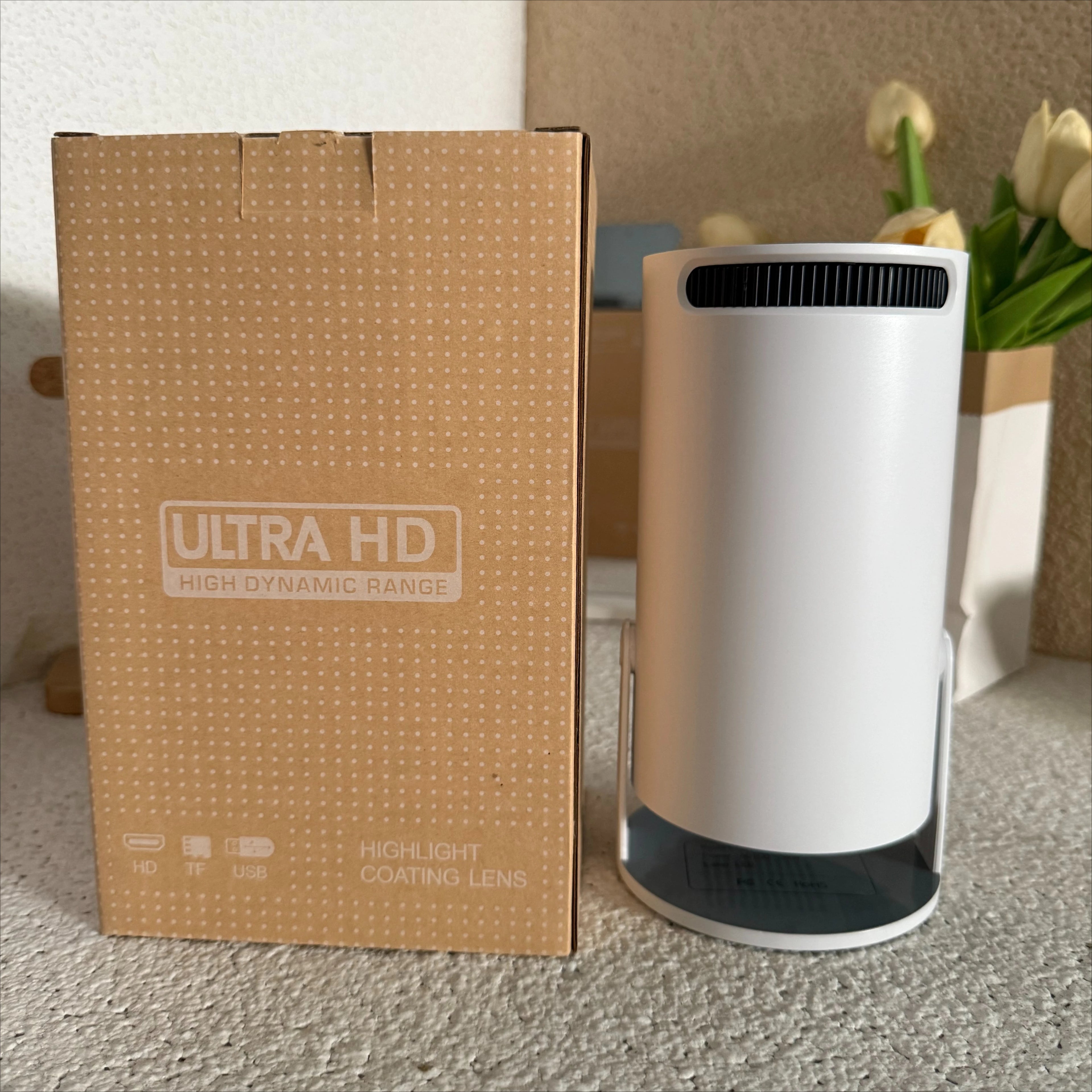 HY300A Mini Proyector Inteligente Android WiFi 1080P