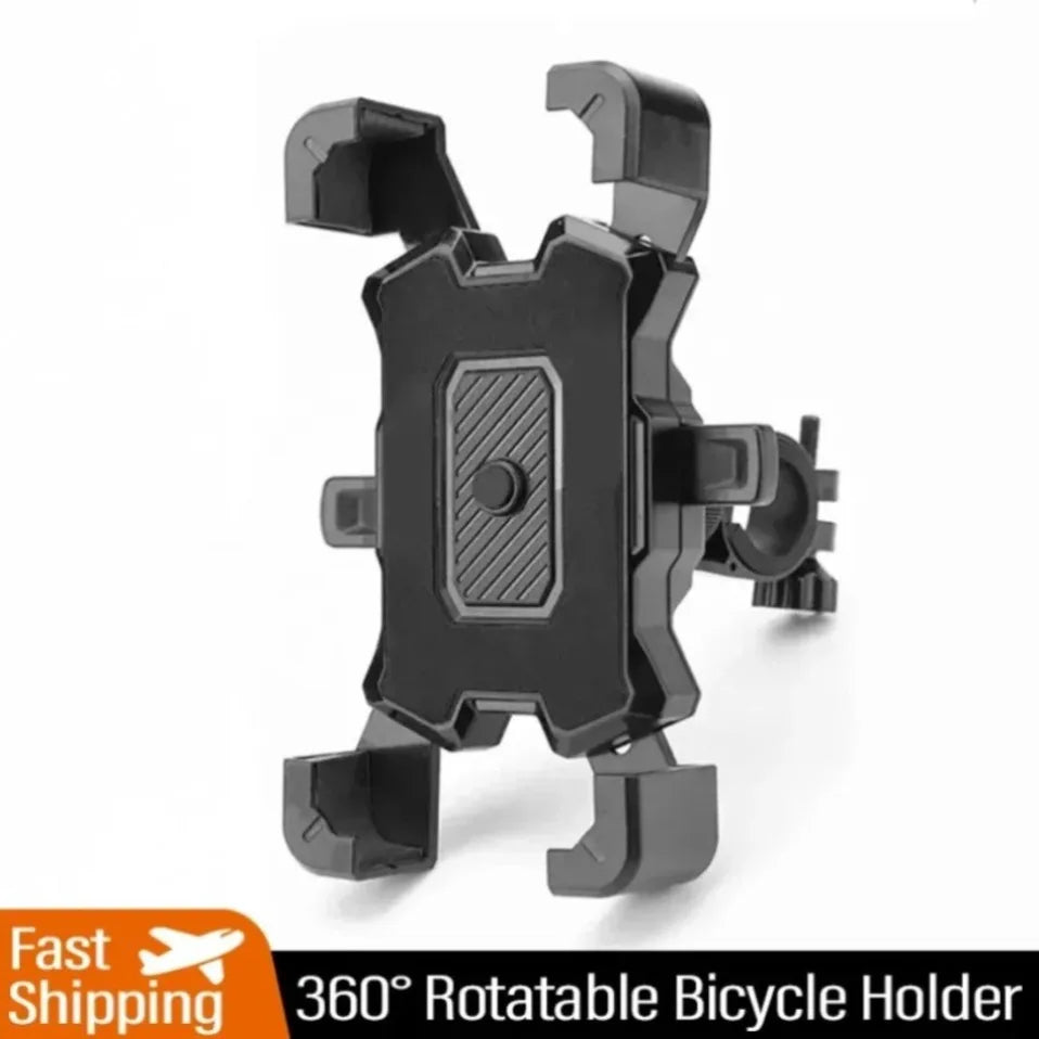 VIKEFON 360 °   Soporte Giratorio para Teléfono de Bicicleta Eléctrica, para iPhone, para Ciclismo, Bicicleta de Montaña, Motocicleta, Soporte Antideslizante