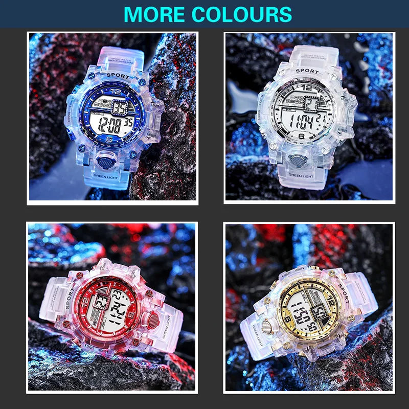 Reloj Digital YIKAZE Deportivo de Lujo para Mujer