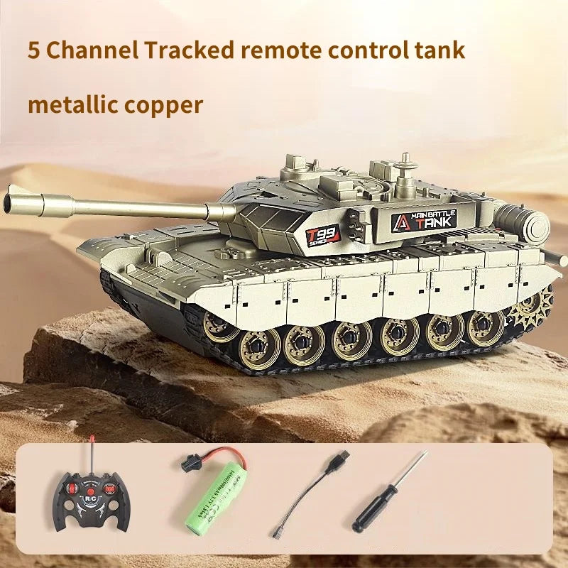 Tanque Teledirigido RC con Orugas 2.4G para Niños
