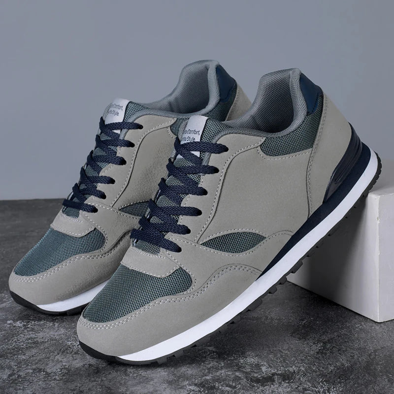 Nuevos zapatos transpirables para correr para hombre, zapatos deportivos flexibles a la moda para parejas, zapatillas antideslizantes para hombre, tenis ligeros para exteriores 40-46