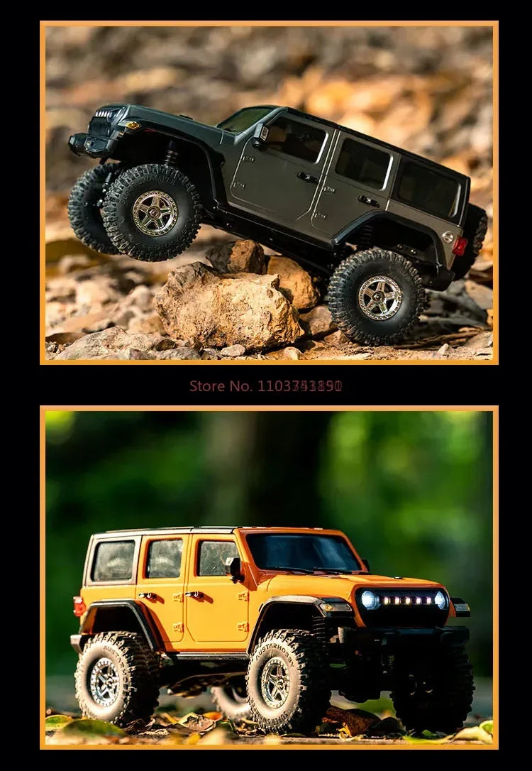 JJRC C8801 PRO 1/18 Coche Todoterreno con Suspensión 4WD Totalmente Proporcional, Coche RC Eléctrico, Modelo de Juguete para Niños, Regalo