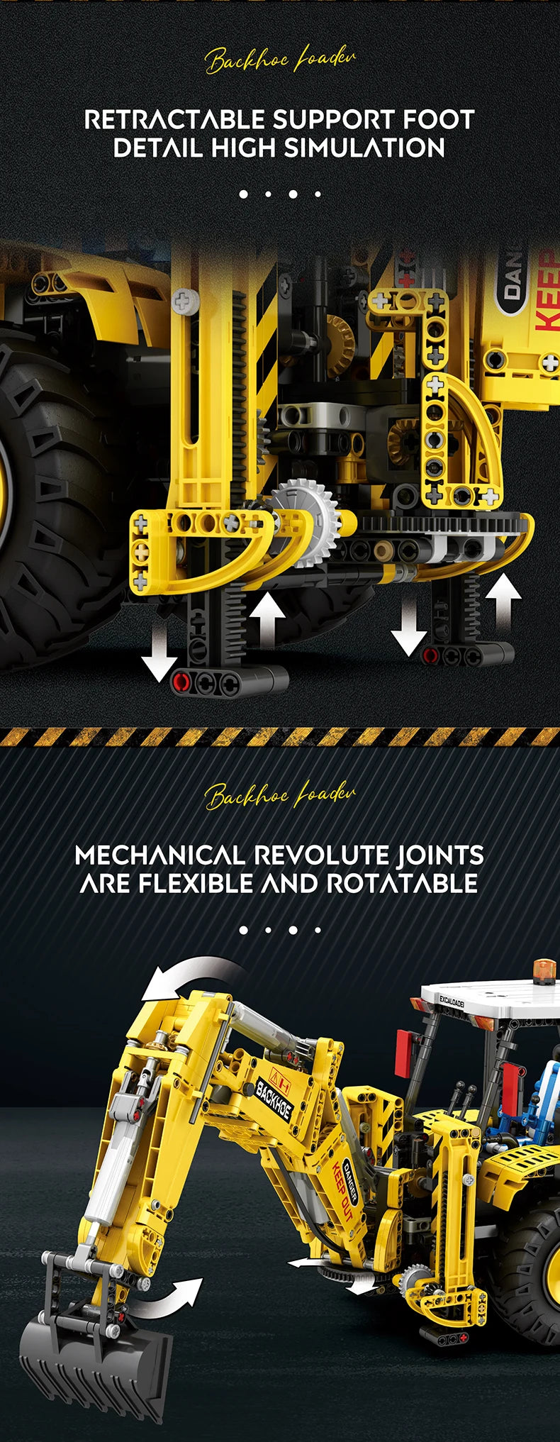 Nuevo 2466 Uds Bulldozer excavadora camión Control remoto modelo bloques de construcción rompecabezas juguete cumpleaños regalos de navidad para niño