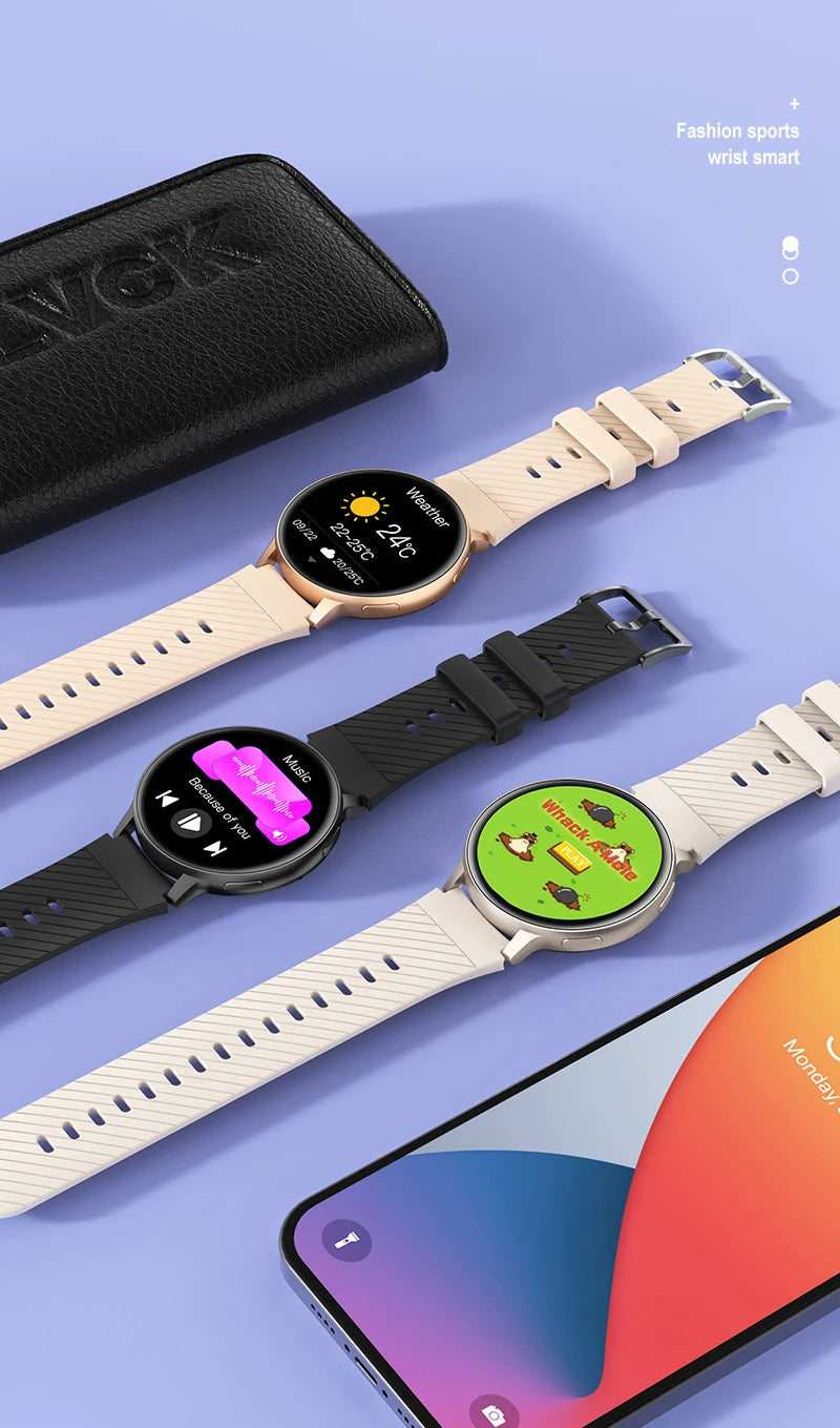 LIGE Reloj Inteligente Mujer Esfera Personalizada