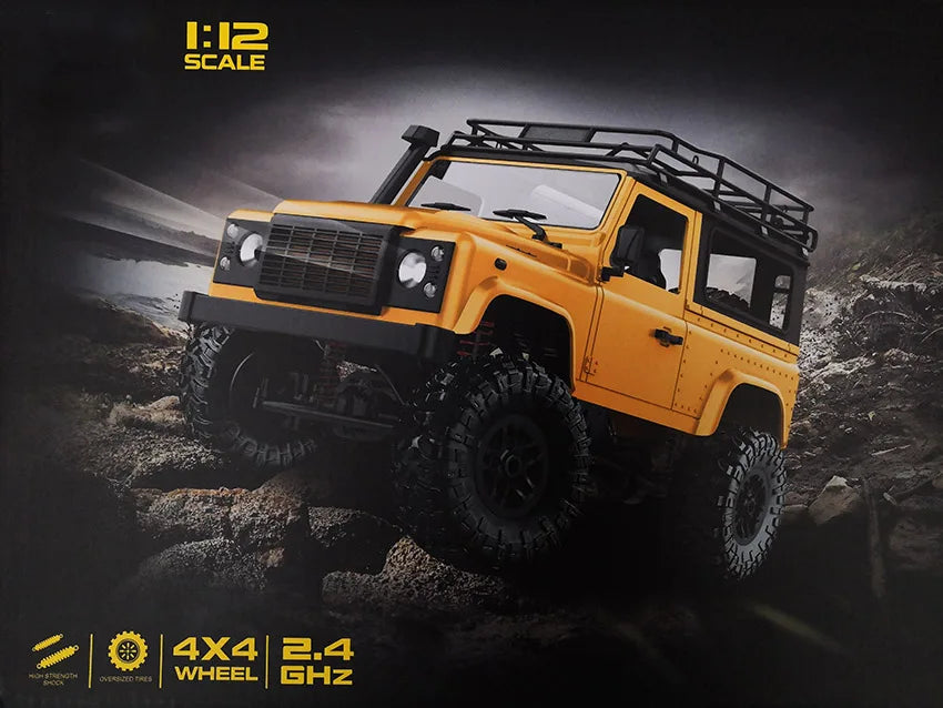 MN MN99S MN78 MN98 MN99 D90 1/12 RC coche 2,4G Control remoto 4X4 todoterreno luz LED 4WD escalada RC camión coche de juguete regalo para niño