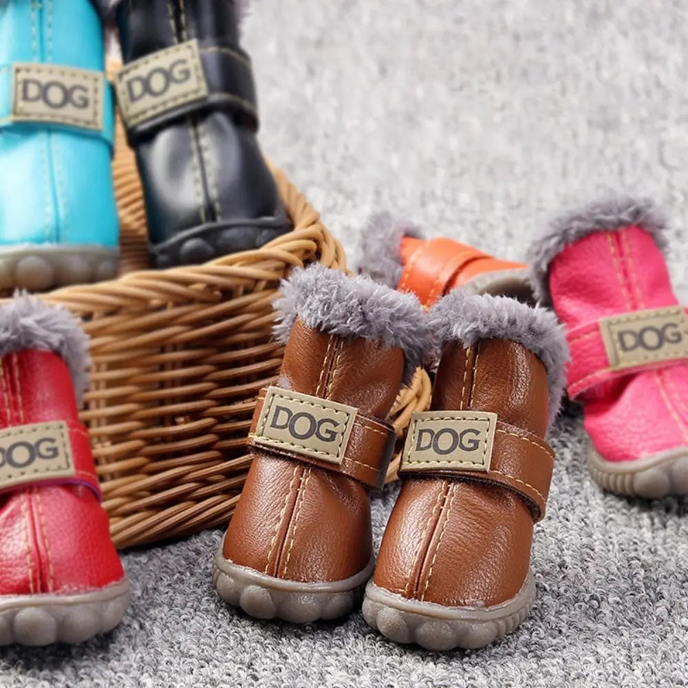 Botas de Invierno para Perros | Impermeables Antideslizantes x4
