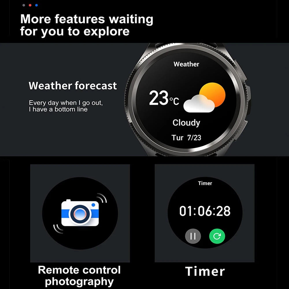 Reloj Inteligente 6 GPS Ritmo Cardíaco