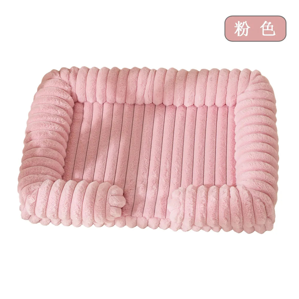 Cama Nido de Invierno para Mascotas — Suave y Cálida