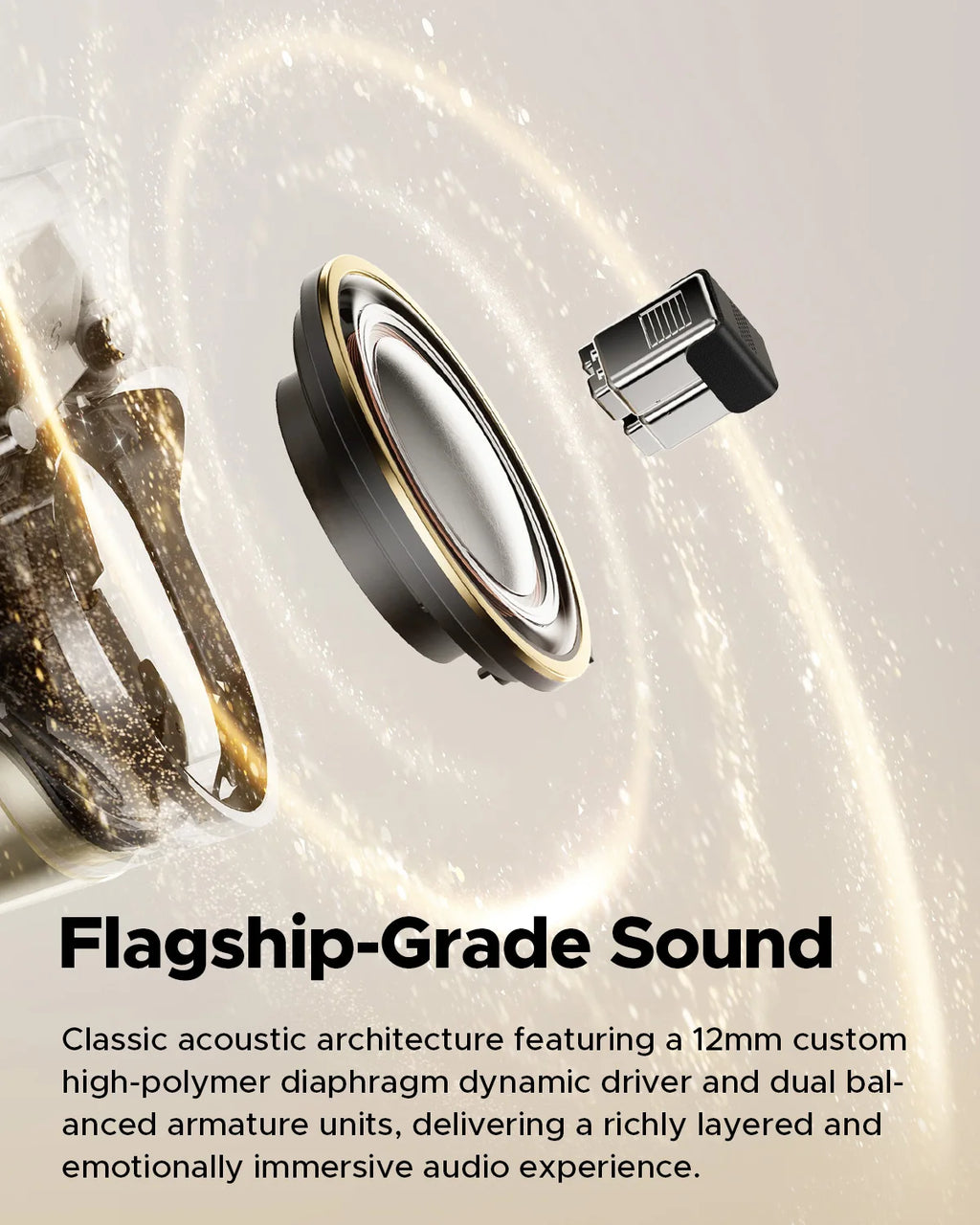 Auriculares SoundPEATS H3 ANC 55dB LDAC Hi-Res HiFi TWS