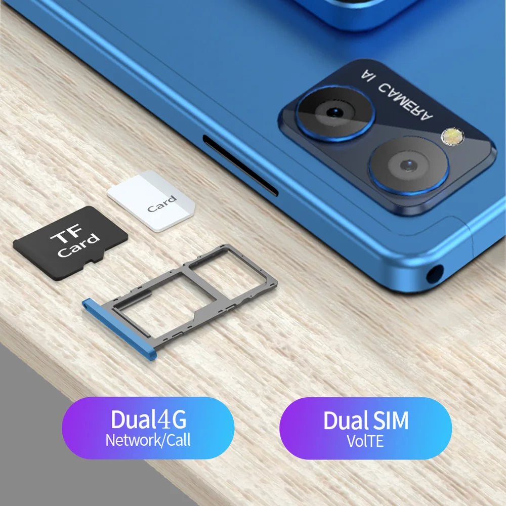 BDF-Y7 nuevo 5G Pad tabletas de 10,1 pulgadas Octa Core 8GB + 256GB ROM pantalla HD doble SIM cámaras duales Tablet Pc con teclado ratón