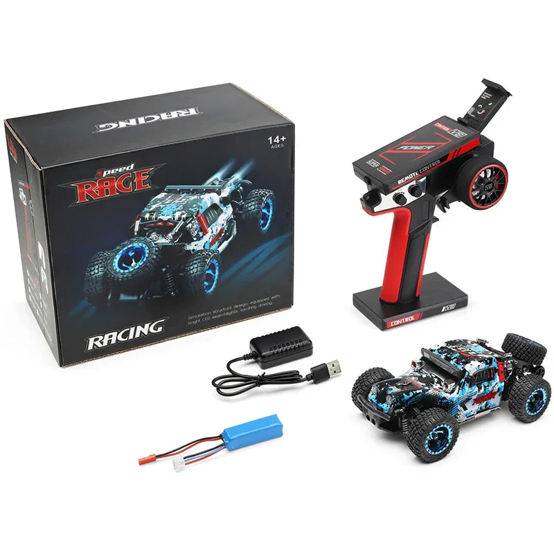 WLtoys RC Car 284161 1:28 Racing Mini 2,4G 30 KM/H 4WD coche eléctrico de alta velocidad Control remoto Drift 1/28 juguetes para niños regalos