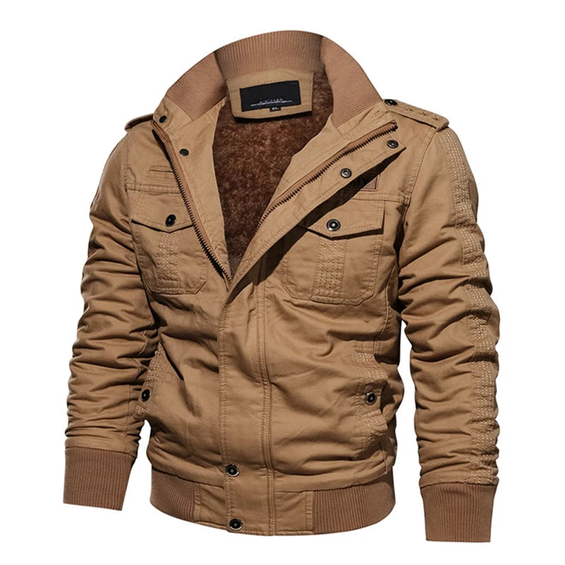 Chaqueta Táctica para Hombre con Múltiples Bolsillos