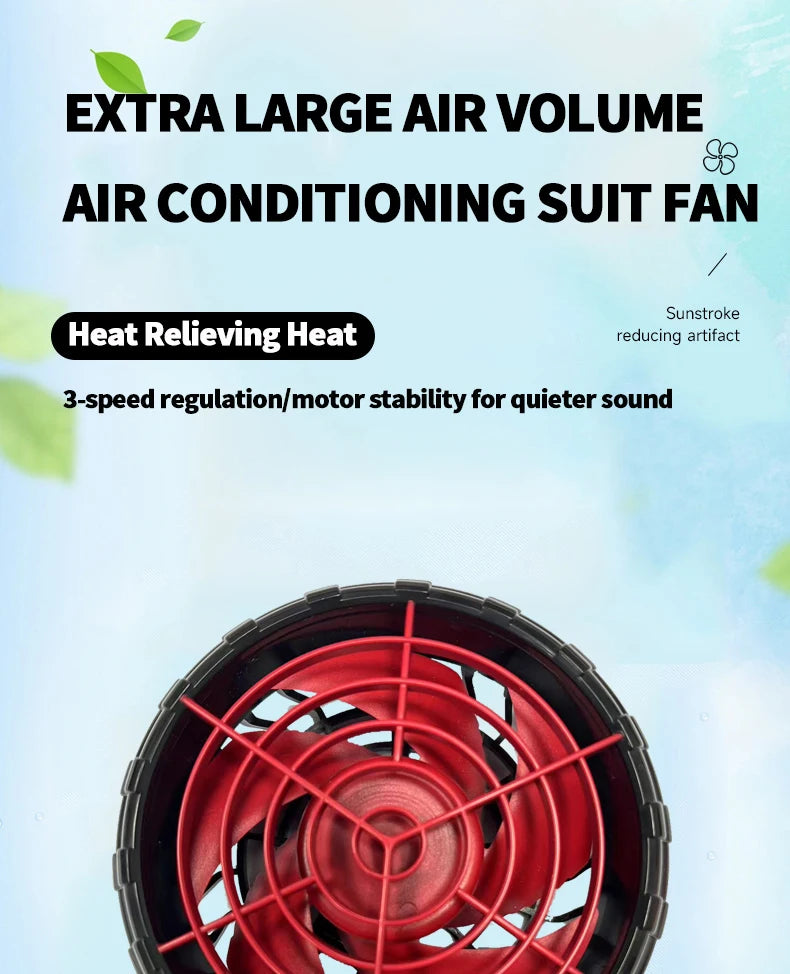 Ventilador para Chaleco de Refrigeración