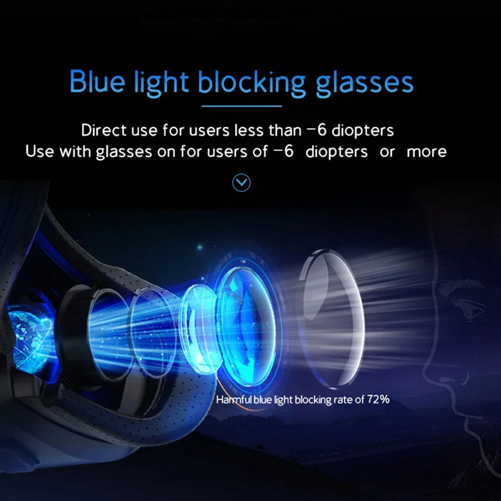 Gafas de realidad Virtual VR, auriculares 3D, dispositivos Bluetooth, casco para teléfono inteligente, lentes, auriculares Viar para teléfono inteligente, móvil