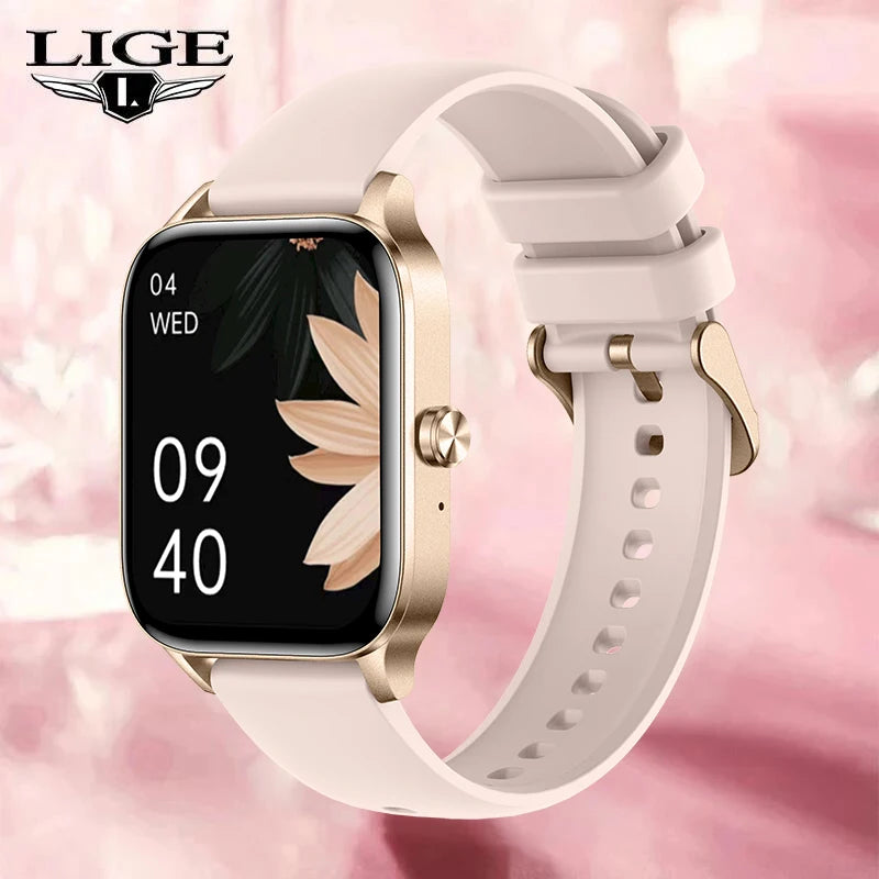 LIGE Reloj Inteligente Mujer HD 1.85 Bluetooth