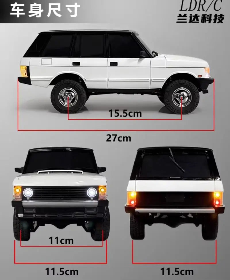 Coche RC Todoterreno 4x4 1:18 Motor Sin Escobillas regalo niños