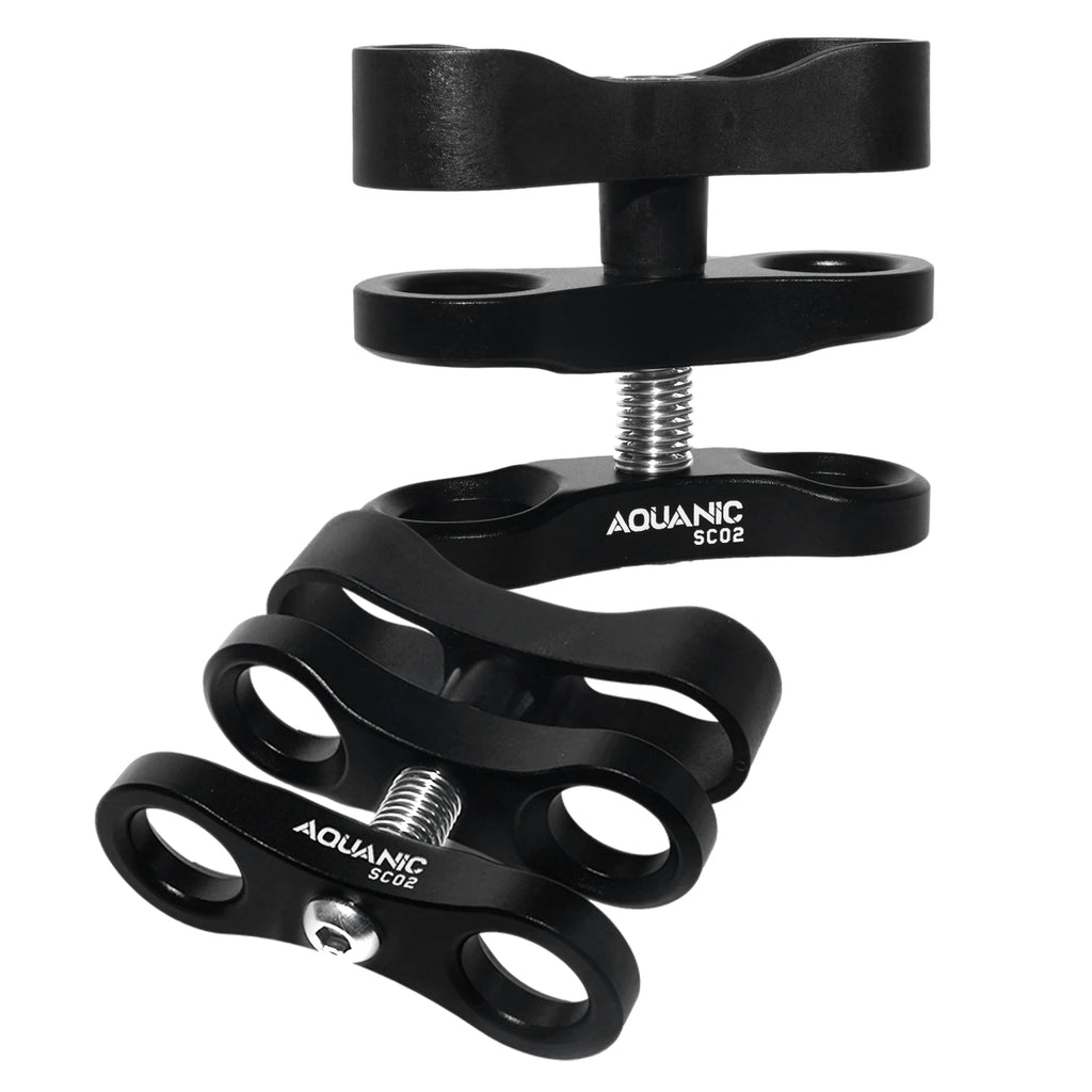 Kit de Soporte para Cámara Subacuática Nitescuba con Obturador y Luz de Video S18/V20 de 3600 Lúmenes para Fotografía Submarina
