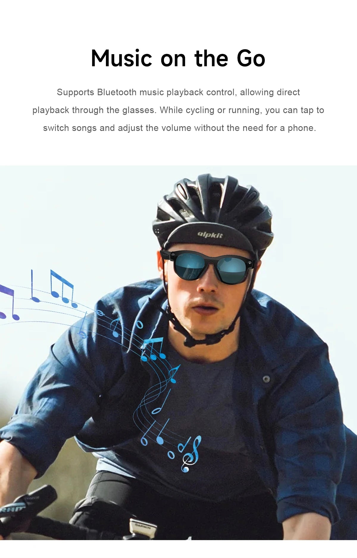 Gafas Inteligentes 4K con Cámara IA y Traducción