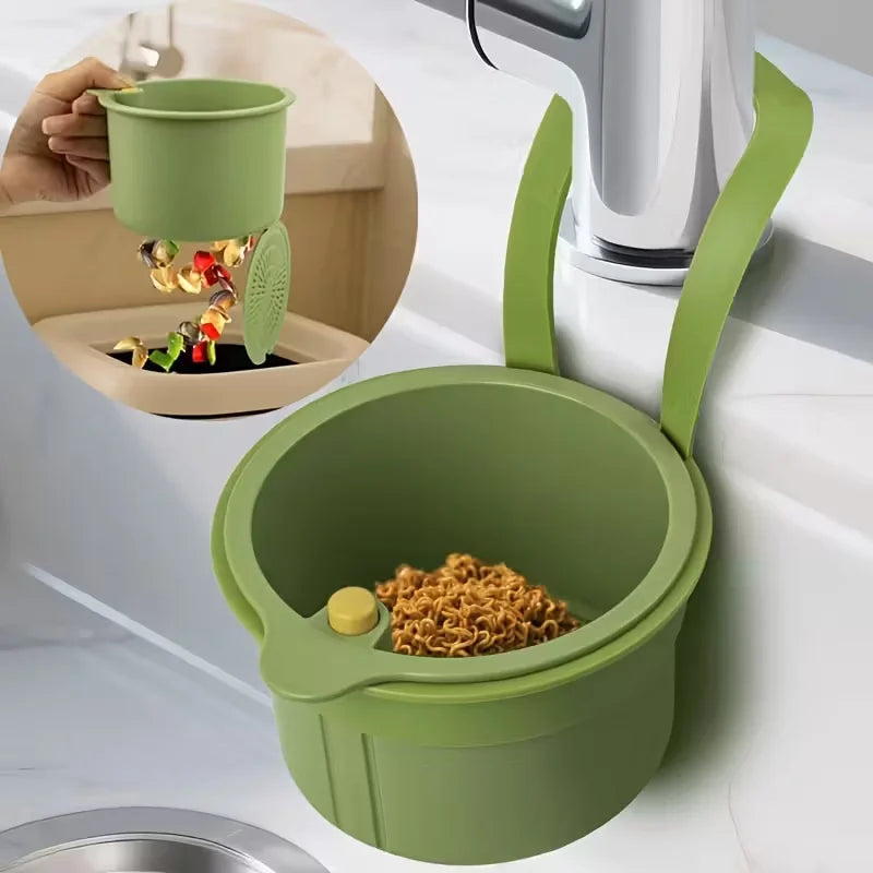 Escurridor de Presión: Colador de Alimentos y Organizador de Fregadero, Multifuncional para Cocina y Baño