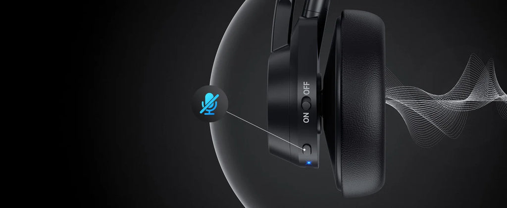 Auriculares Bluetooth 5.4 con Micrófono ENC y Conexión Multipunto