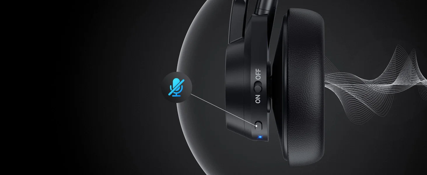 Auriculares Bluetooth 5.4 con Micrófono ENC y Conexión Multipunto